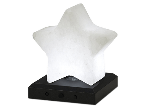 Salt crystal star
